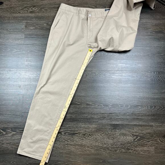 Bonobos Slim Fit Chino Pants Mens 38x32 Bonobos Beige Casual Business Office - Picture 5 of 11